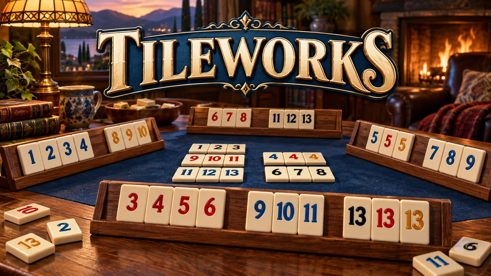 Tileworks board and pieces