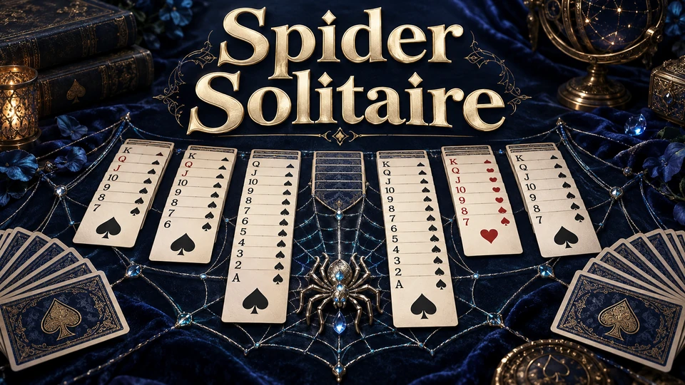Spider Solitaire playing cards