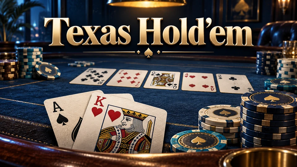 Texas Hold’em playing cards